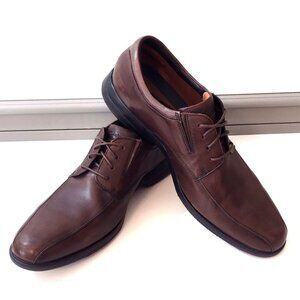 Clarks Brown Leather Dress Shoes Men's Size 12